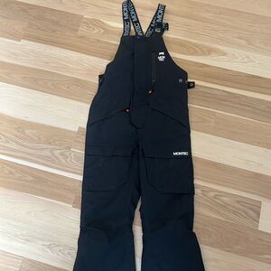 Montec Women's Black Snow Bib